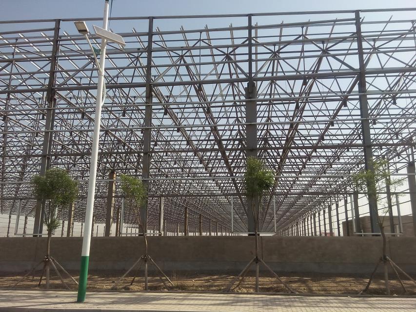 邵武汽车工业厂房网架