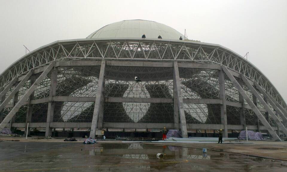 邵武温泉馆网架工程