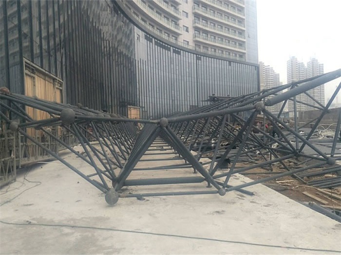 邵武万豪酒店雨棚网架